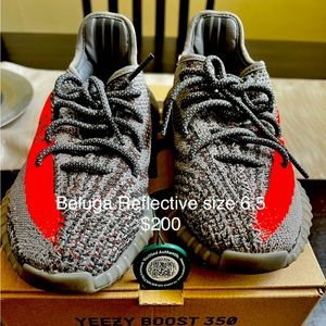 Boys youth Yeezys Beluga